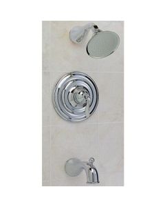 American Standard T345000.295 Amarailis Traditional Bath/Shower Trim Kit, Satin Nickel