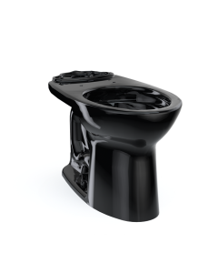 Toto C776CEF#51 Drake Elongated Universal Height TORNADO FLUSH Toilet Bowl in Ebony