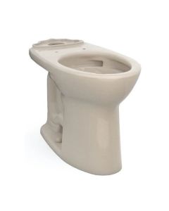 Toto C776CEFG#12 Drake 24 1/2" Universal Height Tornado Flush Elongated Front Toilet Bowl Only With Finish: Sedona Beige