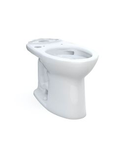 Toto C776CEGT40#01 Drake Elongated TORNADO FLUSH Toilet Bowl, WASHLET+ Ready in Cotton White