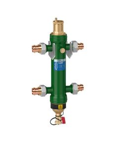 Caleffi 549568A 5495 Series SEP4, 4-in-1 Magnetic Hydraulic Separators 1-1/2" Press Union