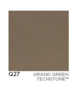 Ronbow 360025-0-Q27   Grand Green 25 TechStone Vanity Top with Single Faucet Hole and Drain Hole