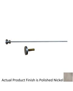 Davinci CAR-191-PN Rod/Knob Pop Up Assembly in Polished Nickel