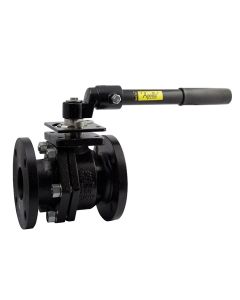 Conbraco 6PLF20A01 Cast Iron Ball Valve, Lever Handle, 4" Flanged 125 LB