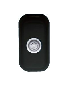 Franke CCK110-8MB Fireclay Single Bowl Undermount Kitchen Sink in Matte Black