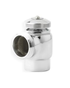Delany 153-3A-R 1" Angle Control Stop for Ground Joint Connection (Wheel Handle Operated)