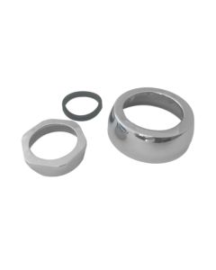 Delany 386A-K 1.5" Spud Nut with No. 387P & 1.5" Spud Flange