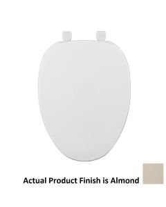Centoco CEN600ZK Elongated Closed Front Toilet Seat in Almond