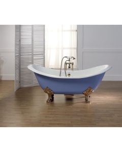 Cheviot 2150-WC-0-PN REGENCY Cast Iron Bathtub with Lion Feet
