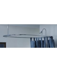Cheviot 3150/54-CH Rectangular Shower Curtain Frame