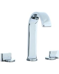 Cifial 231.150.625 Techno M3 3 Hole Hi-Arch Widespread Lavatory Faucet in Polished Chrome