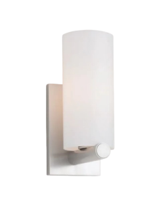 Ayre CLK2-S-SO-BN-LED Clik 2 LED Single Wall Sconce in Brushed Nickel 