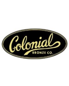 Colonial Bronze 193 Series 1-1/2" Cabinet Knob in Polished Brass