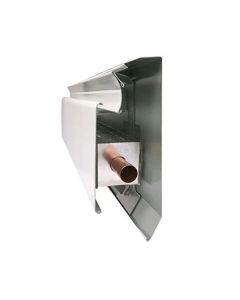 Slant Fin 103401070 Multi Pak 80 Series Hydronic Complete Baseboard Radiation For Hot Water, 7 ft. Length in White