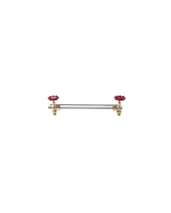 Conbraco 2010500 1/2" Standard Composition Water Gauge with 12" Glass & Rod