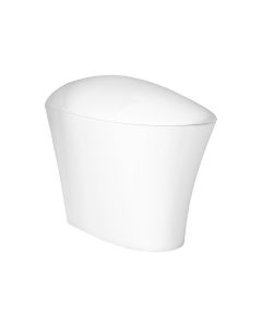 Icera CS-22.01 iWASH 1.28 GPF 12" Rough-in Integrated Bidet Toilet with Auto-Open and Close Seat & Lid in White