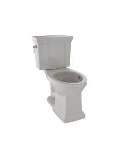 Toto CST404CEFG#12 Promenade II 1.28 GPF Floor Mounted Two Piece Elongated Toilet with Tornado Flush Technology in Sedona Beige