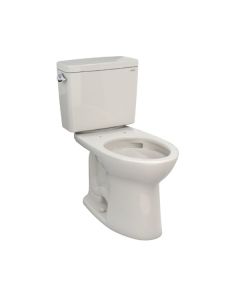 Toto CST776CSFG#12 Drake 14" L X 30 1/8" H X 28 3/8" W Two Piece Elongated Bowl with Universal Height 1.6 GPF Toilet in Sedona Beige