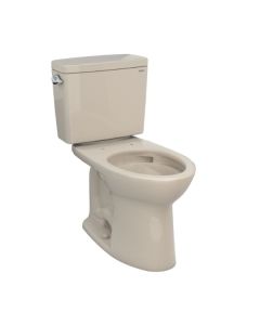 Toto CST776CSG#03 Drake Two-Piece Elongated 1.6 GPF TORNADO FLUSH Toilet with CEFIONTECT in Bone