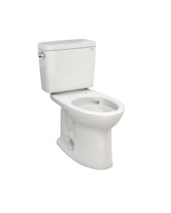 Toto CST776CSG#11 Drake Two-Piece Elongated 1.6 GPF TORNADO FLUSH Toilet with CEFIONTECT in Colonial White
