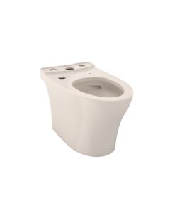 Toto CT446CEGNT40#12 Aquia® IV WASHLET+ Elongated Skirted Toilet Bowl with CEFIONTECT in Sedona Beige 