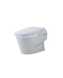Toto CT993CUMFX#01 Neorest 750H Elongated Toilet Bowl Only in Cotton White (Seat Sold Separately)