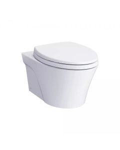 Toto CWT426CMFG#01 AP 0.9 / 1.28 GPF Wall Mounted Dual Flush Toilet with Duofit® in-Wall Tank Unit in Matte Silver