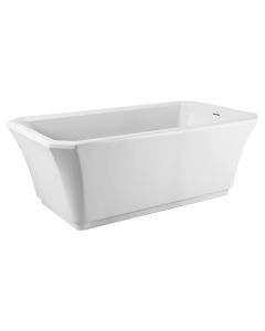 DXV D12040004.415 Belshire 24" H X 66" L X 36" W Freestanding Bathtub in Canvas White