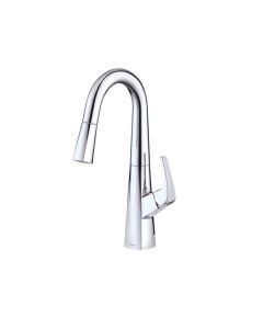 Danze D150518 Vaughn 1.75 GPM Single Hole Pull Down Kitchen Faucet in Chrome