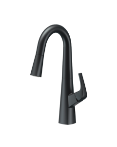 Danze D150518BS Vaughn Single Handle Pull-Down Prep Faucet In Satin Black