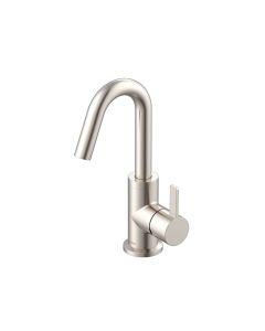 Danze D222530BN Amalfi™ 1.2 GPM Single Hole Bathroom Faucet with Pop-Up Drain Assembly in Brushed Nickel