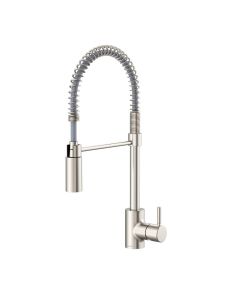 Gerber D451288SS The Foodie® 1.75 GPM Single Handle Spring Kitchen Faucet in Stainless Steel