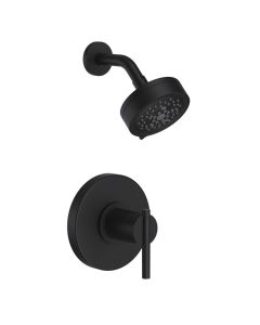 Gerber D511558BSTC Parma® 1.75 GPM Shower-Only Trim Kit in Satin Black (Rough-In Sold Separately)