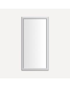 Robern DC2040D4BMG76 Main Line Cabinet, 20" W X 40" H X 4" D, Bryn Mawr Frame, Chrome, Reversible Hinge, Non-Electric