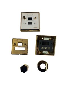 Steamist DCPG 1/2" Digital Volume Control in Polished Gold