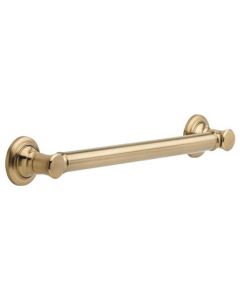 Delta 41618-CZ 18" Length Traditional Decorative ADA Grab Bar in Champagne Bronze