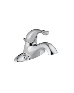 Delta 520-TP Classic 1.2 GPM Single Handle Tract-Pack Centerset Bathroom Faucet in Polished Chrome