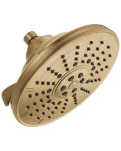 Delta 52680-CZ 2.5 GPM 3-Setting Raincan Shower Head in Champagne Bronze