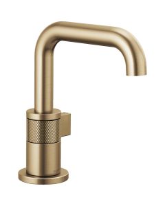Delta 65035LF-GL Litze® 1.5 GPM Deck Mounted Single Handle Lavatory Faucet in Brilliance® Luxe Gold®