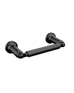Delta 73550-BL Saylor™ 8-3/8" Wall Mounted Pivoting Toilet Tissue Holder in Matte Black