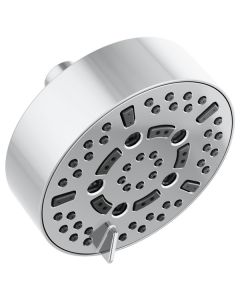 Brizo 87292-PC Essntial™ 1.75 GPM  5" D Linear Round H2Okinetic® Multi-Function Wall Mount Shower Head in Polished Chrome