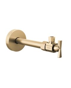 Delta DT022203-CZ Angled Supply Stop Valve with Lever Handle in Champagne Bronze
