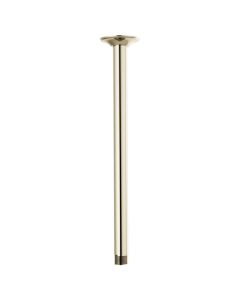 Brizo RP100470PN Essential™ 14" Ceiling Mount Shower Arm and Round Flange in Brilliance Polished Nickel