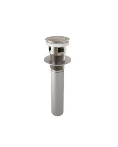 Brizo RP81628NK Push Button Pop-Up with Overflow in Luxe Nickel