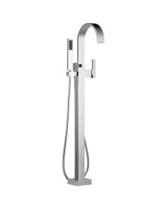 Brizo T70180-PC Siderna® 1.75 GPM Single Handle Freestanding Tub Filler with One Faucet Hole in Polished Chrome