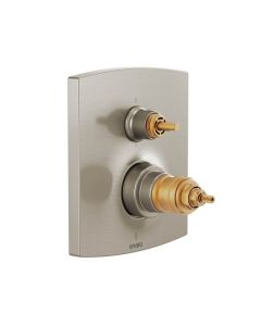 Brizo T75606-NKLHP Kintsu® & Allaria™ TempAssure Thermostatic Valve with Integrated 6-Function Diverter Trim in Brilliance® Luxe Nickel® (Handles and Rough In Sold Separately)