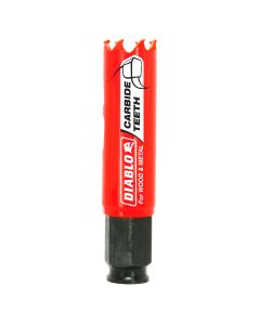 Diablo DHS0875CT 7/8" Carbide Teeth Hole Saw for Wood and Metal