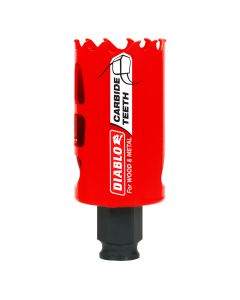 Diablo DHS1500CT 1-1/2" Carbide Teeth Hole Saw for Wood and Metal
