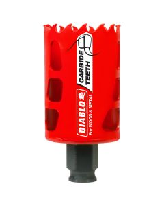 Diablo DHS1750CT 1-3/4" Carbide Teeth Hole Saw for Wood and Metal