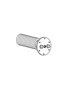 DHT STW-5 5 Gallon Tankless Coil - Utica Starfire II / III-Water Series, Steam / Water